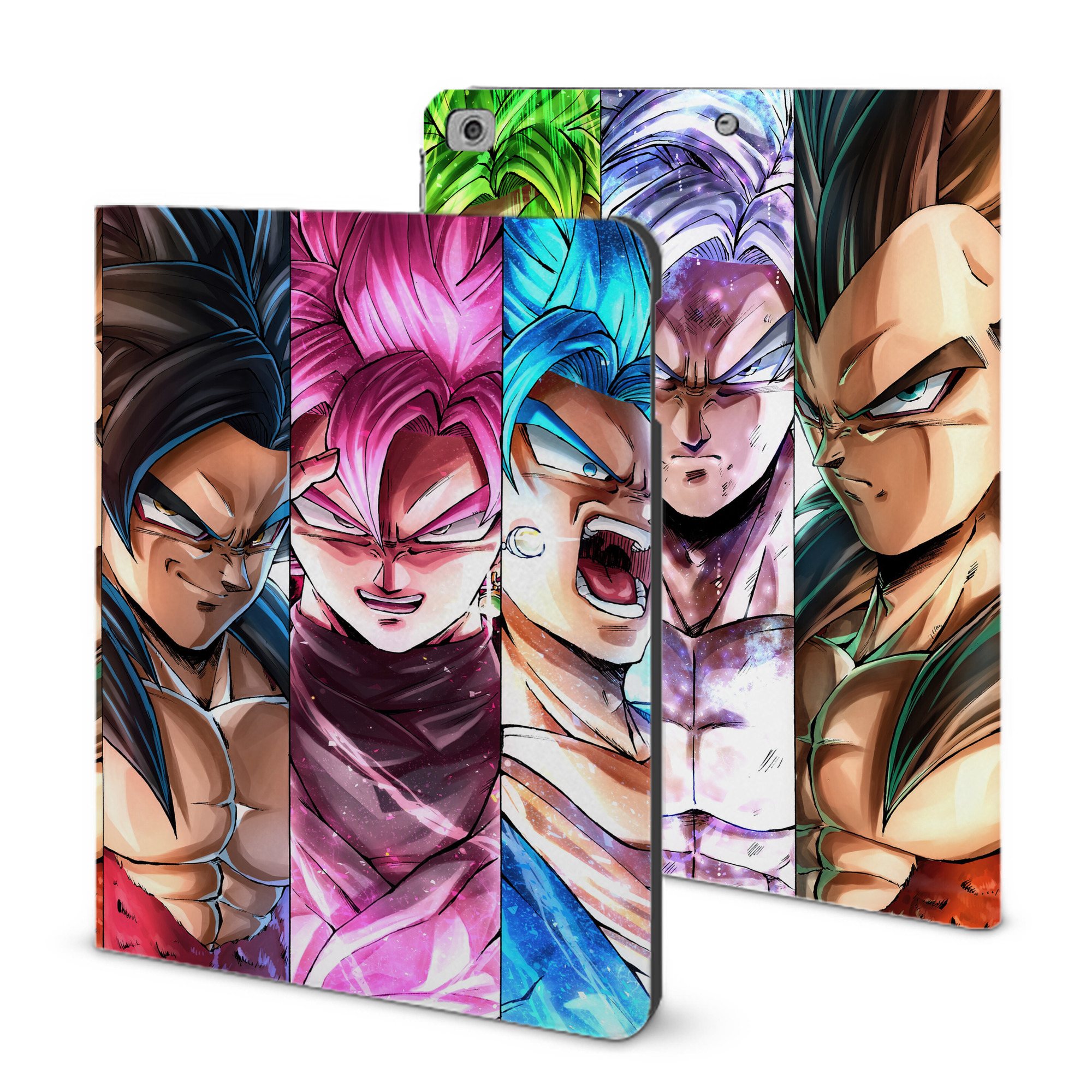 （画像用） ドラゴンボール DRAGON BALL IPad ケース ブック型 PUレザー TPU 耐衝撃 軽量 薄型 ペン収納なし 全面保護 IPad 各モデル対応